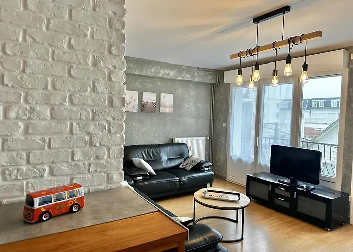 Ludivine - 7 Personnes Avec Balcon Et Parking Appartamento Berck