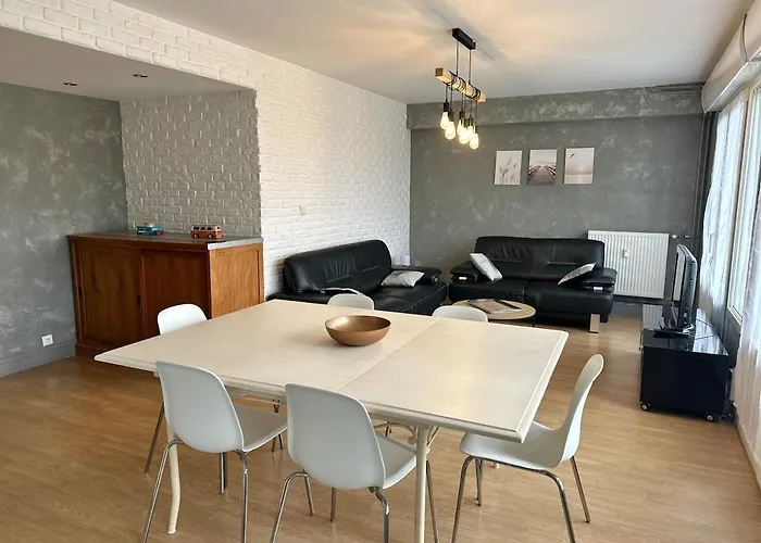 Ludivine - 7 Personnes Avec Balcon Et Parking Berck