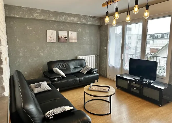 Apartamento Ludivine - 7 Personnes Avec Balcon Et Parking Berck