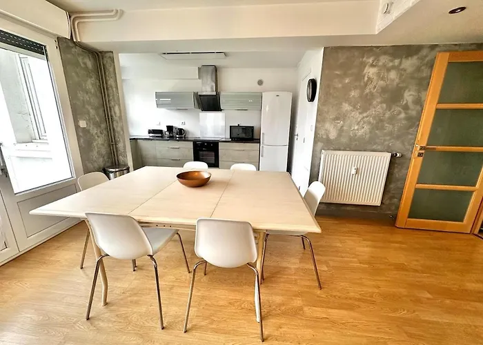 Apartamento Ludivine - 7 Personnes Avec Balcon Et Parking Berck